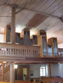 Orgue Kuhn (1965) de l'église de Reichenbach. Cliché personnel (29 mars 2008)