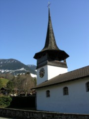 Une dernière vue de l'église de Reichenbach. Cliché personnel