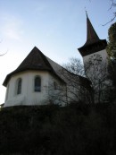 Eglise de Frutigen. Cliché personnel (mars 2008)