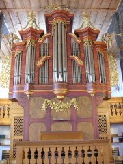 Vue de face de l'orgue. Cliché personnel