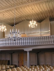 Une dernière vue de l'orgue, Steffisburg. Cliché personnel