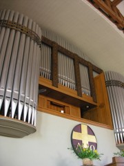 Autre vue de l'orgue Kuhn. Cliché personnel