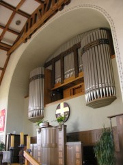 Ensemble chaire et orgue. Cliché personnel