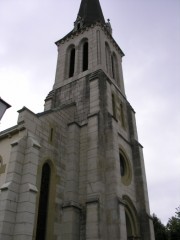 Cressier. Eglise catholique néo-gothique. Cliché personnel