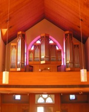 Vue du Grand Orgue de face. Cliché personnel