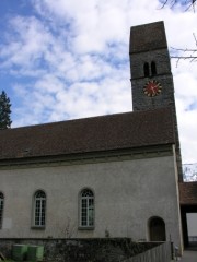 Eglise d'Unterseen. Cliché personnel (avril 2008)