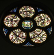 Autre rose Jugendstil de cette église. Cliché personnel