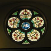 Autre rose Jugendstil de cette église. Cliché personnel