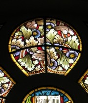Détail d'un motif d'une des roses (1905). Cliché personnel