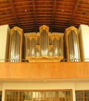 Vue rapprochée de l'orgue Graf. Cliché personnel