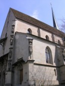 Eglise St. Oswald à Zoug. Cliché personnel (avril 2008)