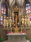 Maître-autel de St. Oswald à Zoug (1935, A. Weckbecker). Cliché personnel (avril 2008)