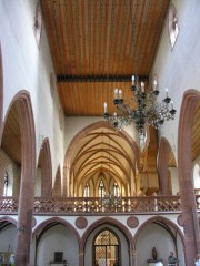 Predigerkirche, nef et choeur. Cliché personnel