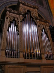 Vue de la Montre de l'orgue. Cliché personnel