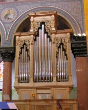 Une dernière vue de cet orgue splendide de Marco Fratti, le 20 avril 2008. Cliché personnel