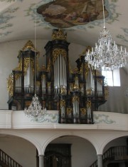 Vue rapprochée de l'orgue. Cliché personnel