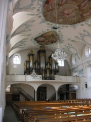 Une dernière vue en direction de l'orgue. Cliché personnel