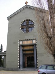 Façade de l'église St-Pierre, Fribourg. Cliché personnel