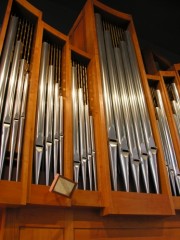 Vue partielle de la Montre du Grand Orgue. Cliché personnel