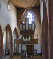 Predigerkirche, orgue Silbermann. Cliché personnel