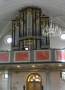 Orgue Cäcilia AG d'Hergiswil (St. Nikolaus), 1979. Cliché personnel (mai 2008)