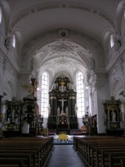 Grande vue de la nef Renaissance/baroque. Cliché personnel