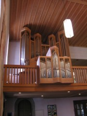 Autre vue de l'orgue Kuhn. Cliché personnel