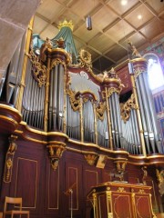 Façade du Grand Orgue. Cliché personnel