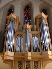 La Montre de l'orgue de choeur. Cliché personnel