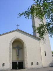 Eglise Herz Jesu de Winterthur. Cliché personnel (mai 2008)