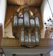 Predigerkirche, orgue Silbermann. Cliché personnel