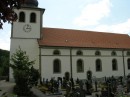 Eglise de Marly (vers 1780). Cliché personnel (mai 2008)