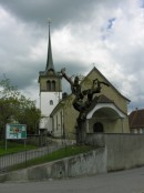 Eglise baroque de Rechthalten. Cliché personnel (mai 2008)