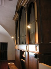 Vue de la Montre de l'orgue. Cliché personnel