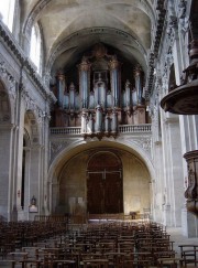 Cathédrale de Nancy, le Grand Orgue Dupont / Cavaillé-Coll / Mutin / Haerpfer-Erman. Crédit: www.uquebec.ca/musique/orgues/