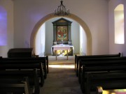 Chapelle d'Enges, intérieur. Cliché personnel