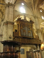 Vue en perspective de l'orgue droit (Sud) du Dôme. Cliché personnel