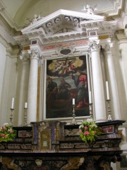 Vue du maître-autel du 17ème s. Cliché personnel