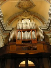 Une vue de face du Grand Orgue Mascioni. Cliché personnel