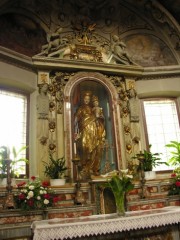 Vue d'une chapelle latérale (Vierge). Cliché personnel