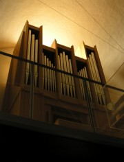 Une dernière vue de l'orgue en contre-plongée. Cliché personnel