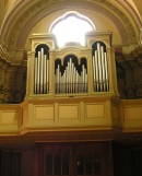 Orgue Mascioni (1980) de l'église de Minusio. Cliché personnel (fin mai 2008)