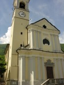 Eglise paroissiale de Minusio. Cliché personnel (fin mai 2008)