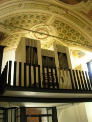 Vue de l'orgue Mascioni. Cliché personnel