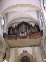 Autre vue de l'orgue en contre-plongée. Cliché personnel