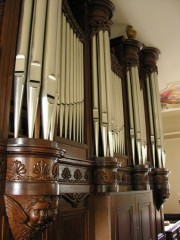 Une belle vue de la Montre de l'orgue. Cliché personnel