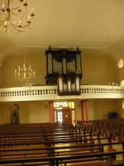 Autre vue de l'orgue en tribune. Cliché personnel