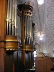 L'orgue en tribune. Cliché personnel