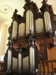 Vue de l'orgue. Cliché personnel