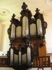 Une très belle vue de l'orgue. Cliché personnel